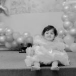 baby birthday party shoot