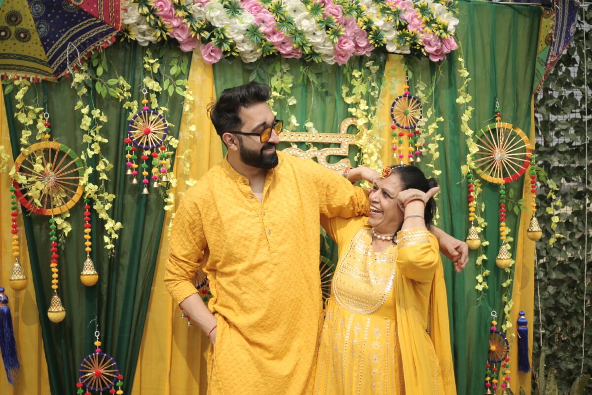 groom haldi shoot