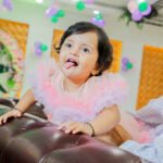 baby birthday party shoot