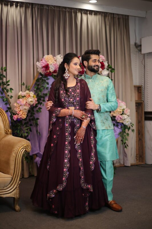 couple mehndi shoot