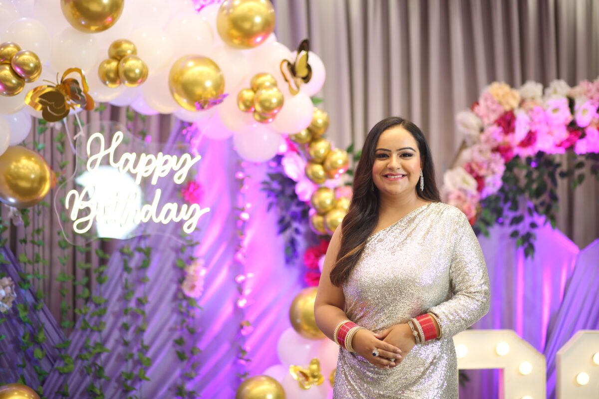 birthday party shoot