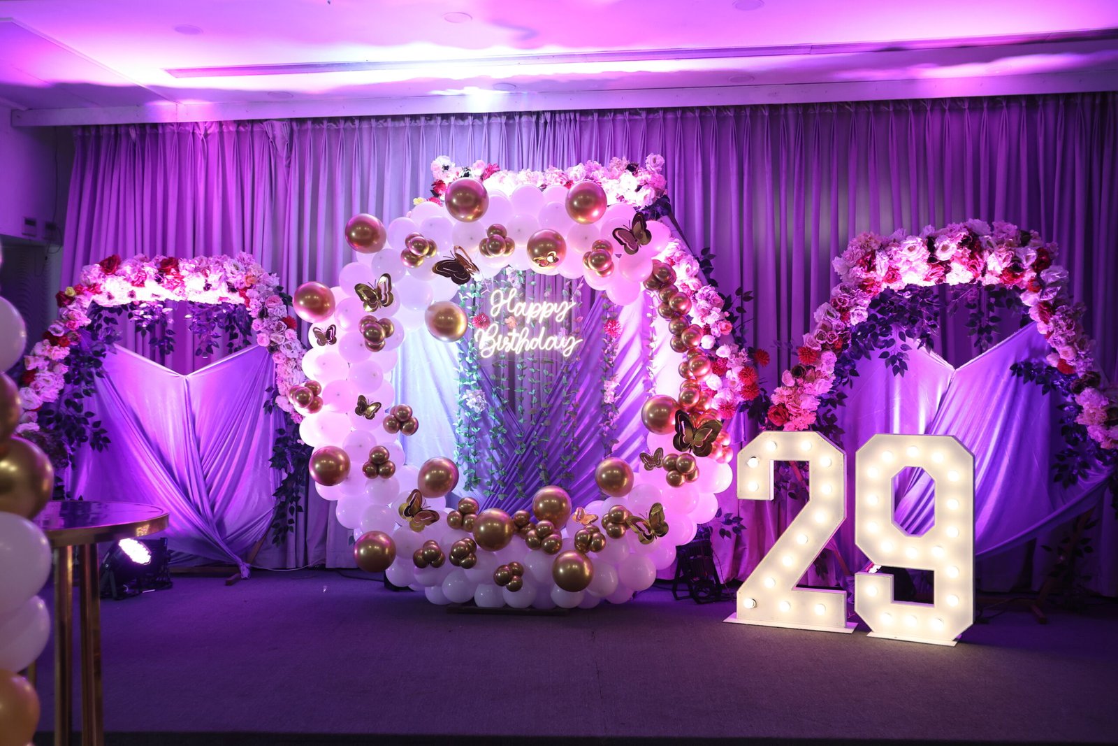 birthday party shoot