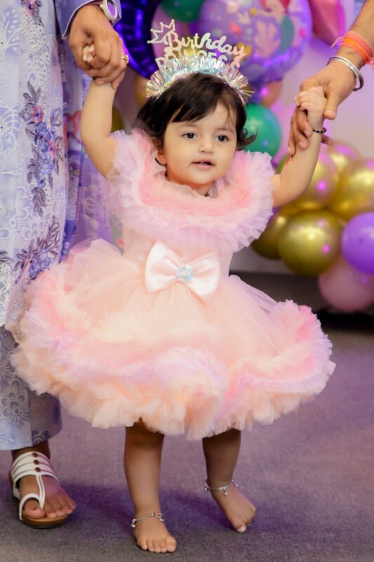 baby birthday party shoot