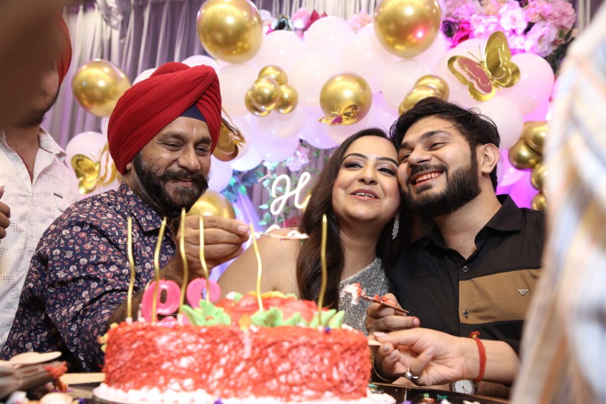 birthday party shoot