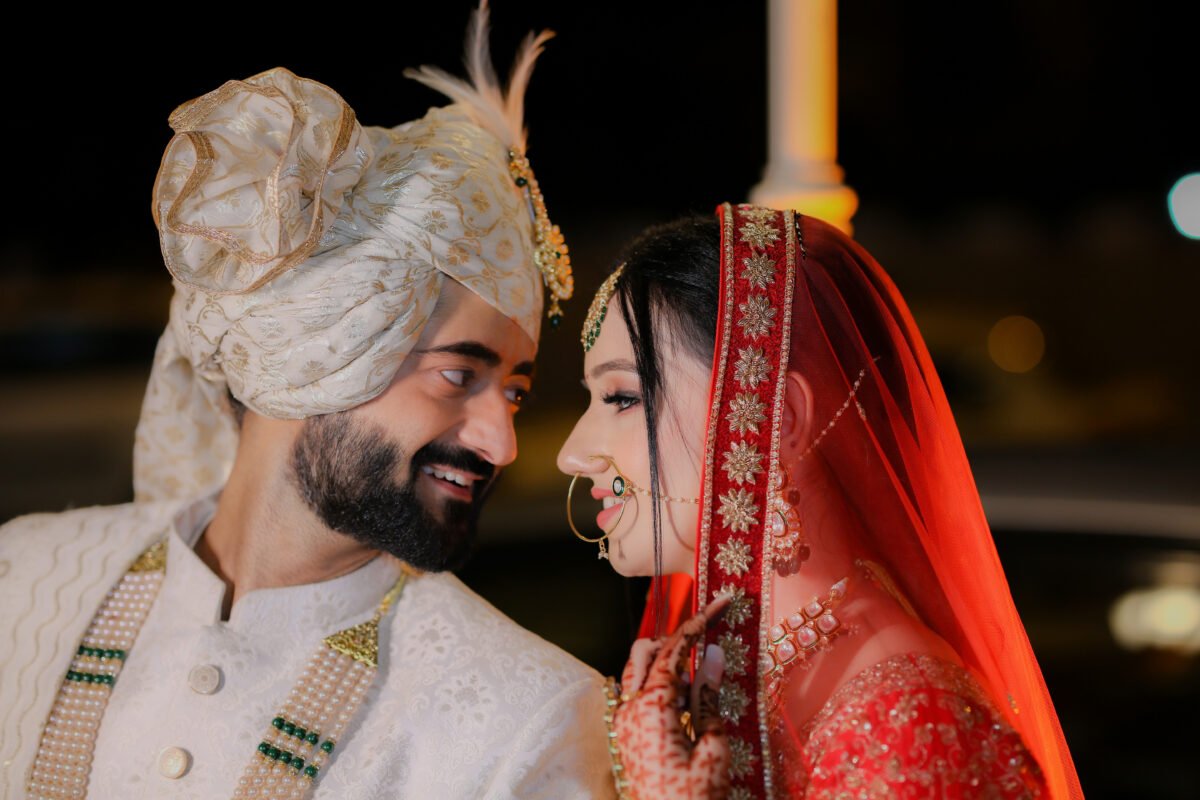 Bride and groom candid wedding photography in Delhi NCR