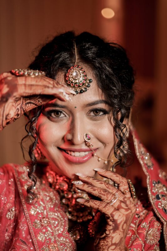 bridal wedding photography candid bride portrait