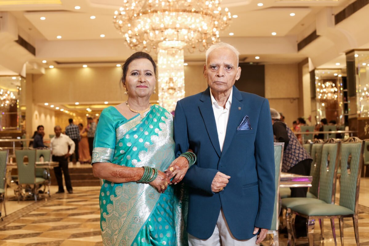 50th Wedding Anniversary Couple Portrait | Golden Jubilee Photography