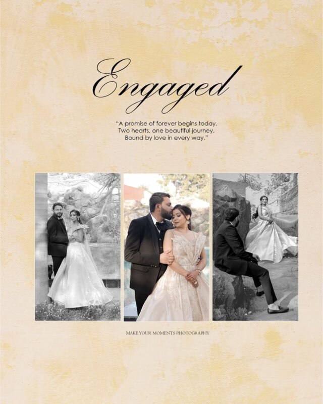 Professional Engagement Photo Shoot in Delhi - Make Your Moment