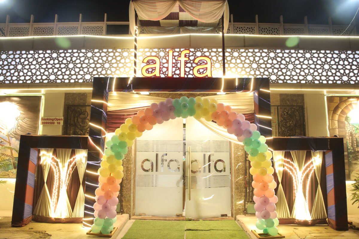 baby birthday party decoration entrance venue Delhi NCR