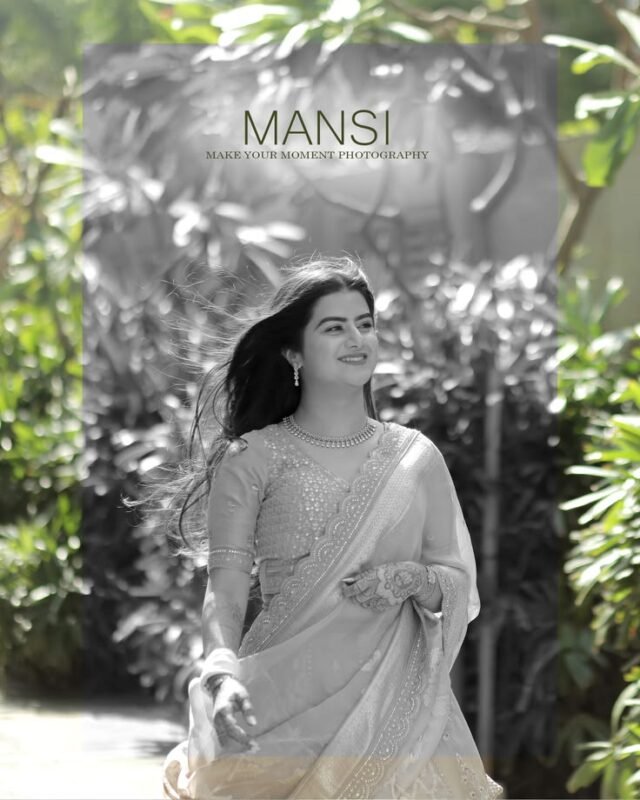 Elegant bride portrait during pre wedding photography shoot in Delhi NCR