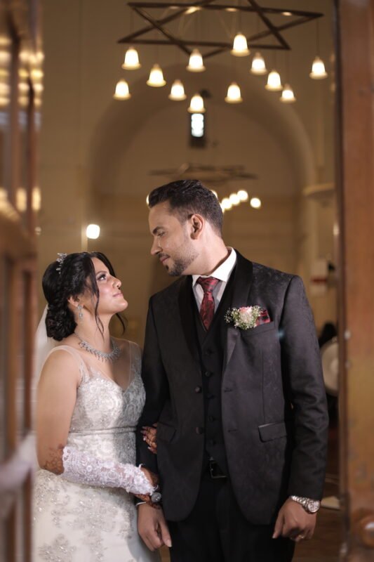 Romantic Christian Couple Wedding Portrait Photography