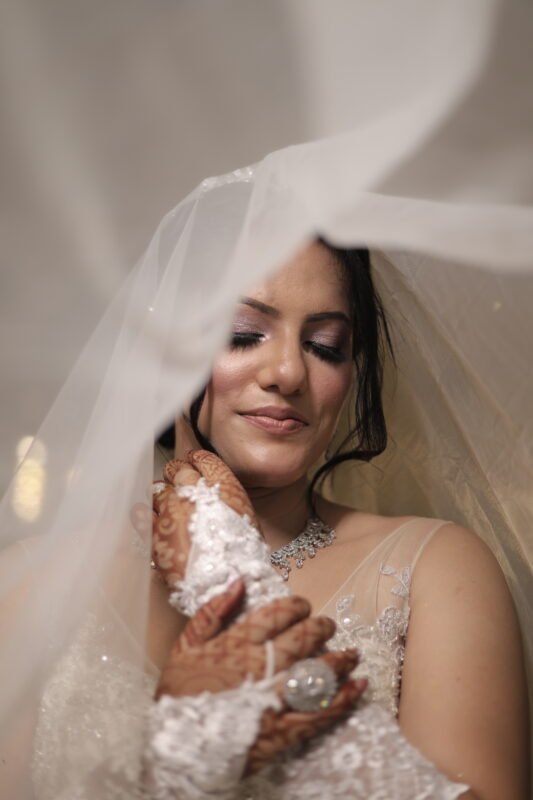 Christian Bride Candid Wedding Moment Photography