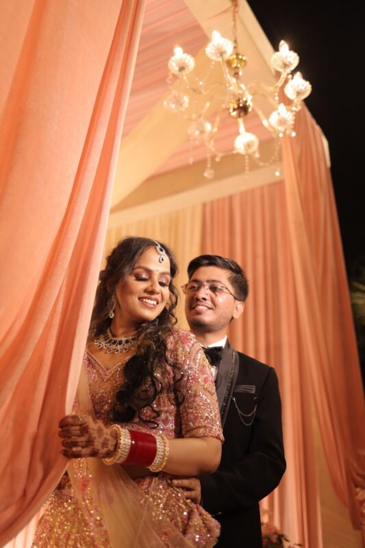 Reception Couple Portrait Photography in Delhi NCR