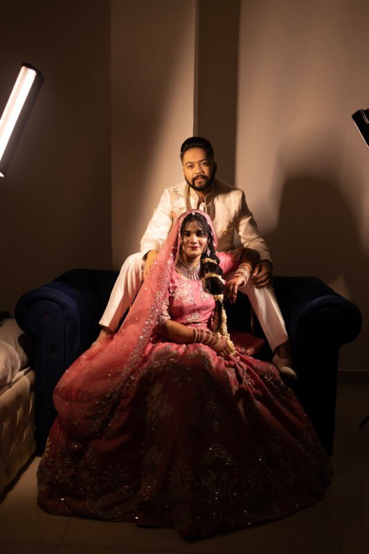 Bride groom wedding ceremony portrait photography