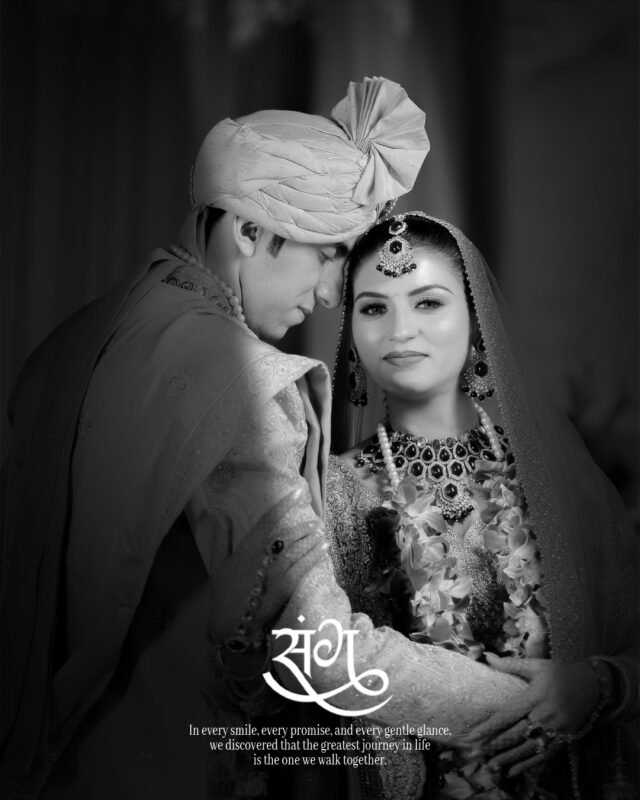Romantic Wedding Couple Portrait Photography Delhi NCR | Candid Wedding Shoot