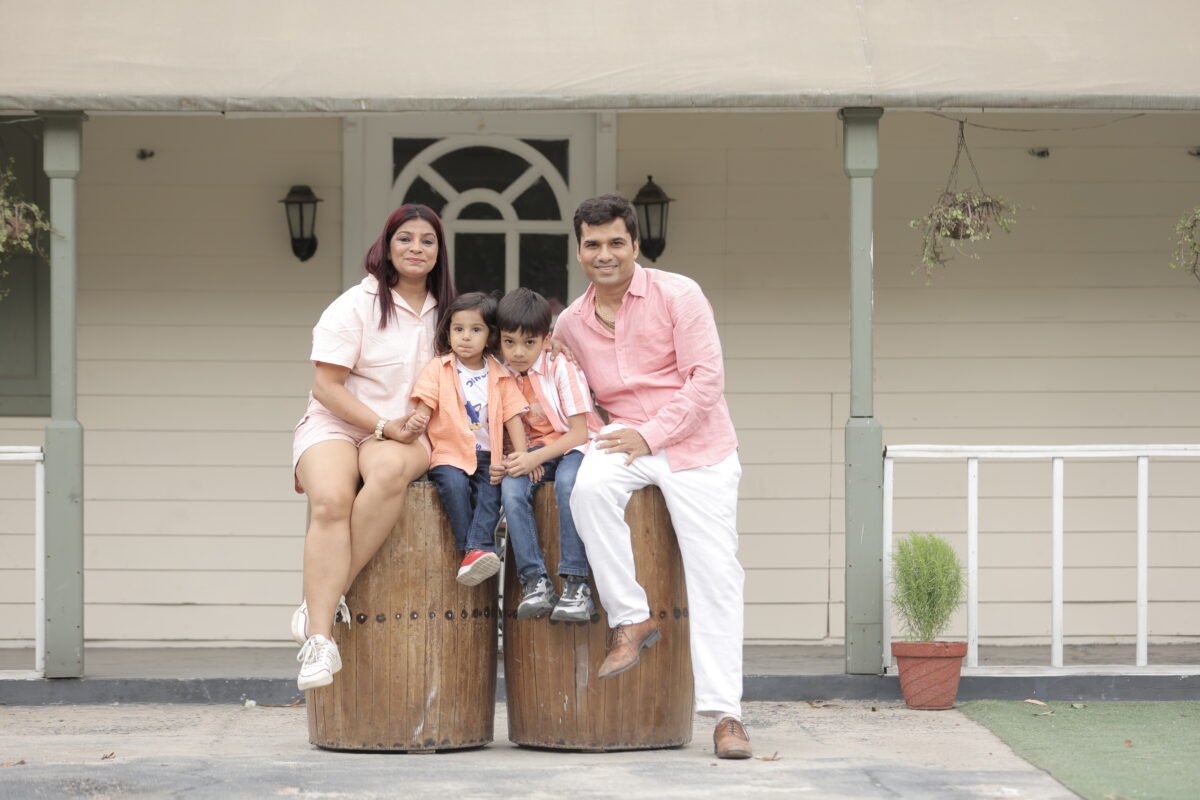 Outdoor Family Portrait