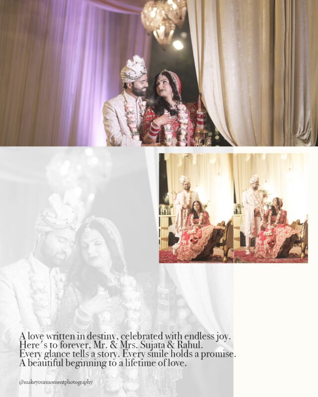 Wedding couple photography in Noida capturing candid bride and groom moments by MYM Photography