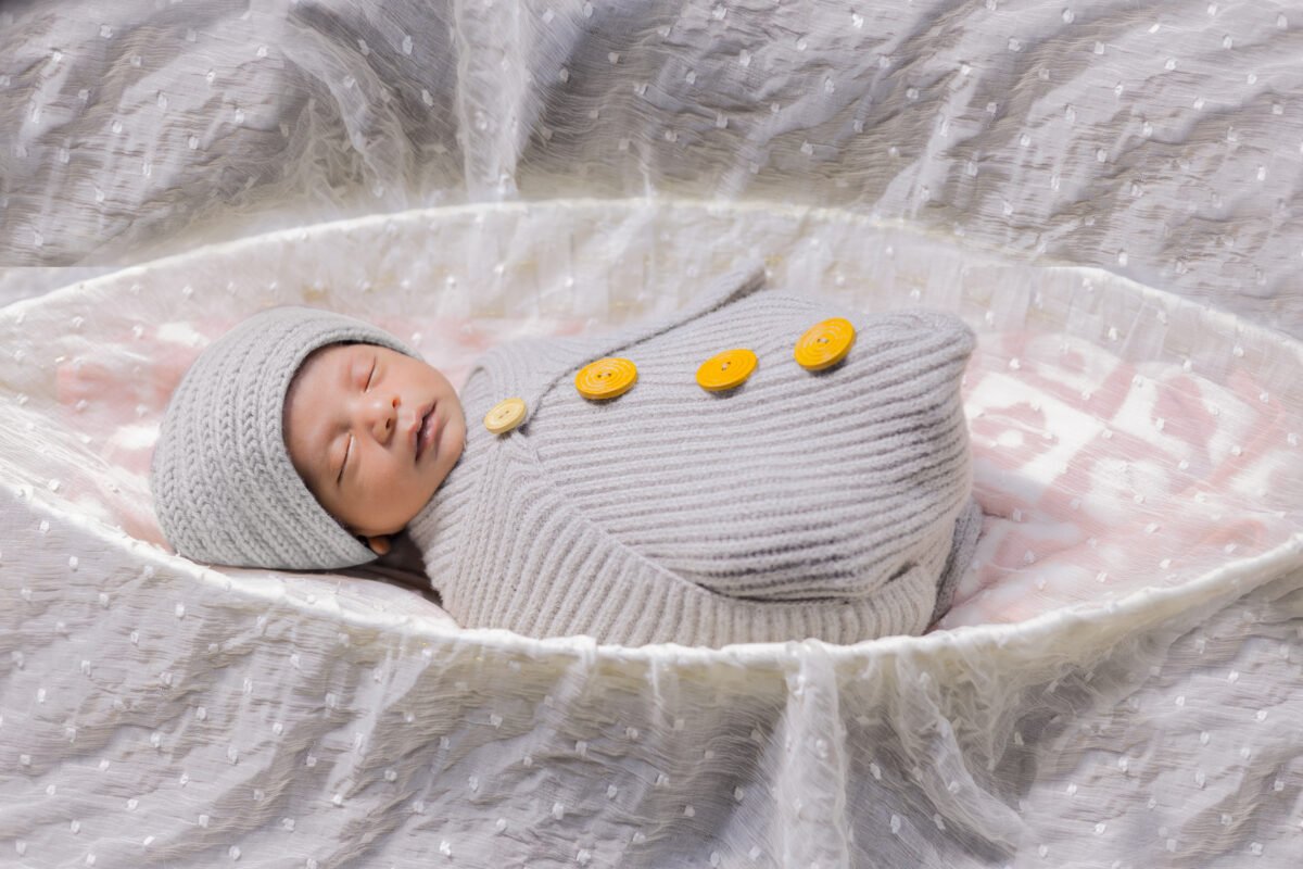 Sleeping Newborn Baby Photography
