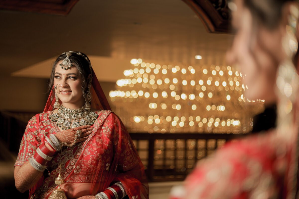 Indian Bride Wedding Portrait