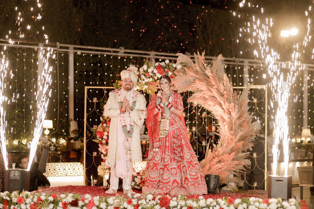 Luxury Wedding Couple Portrait