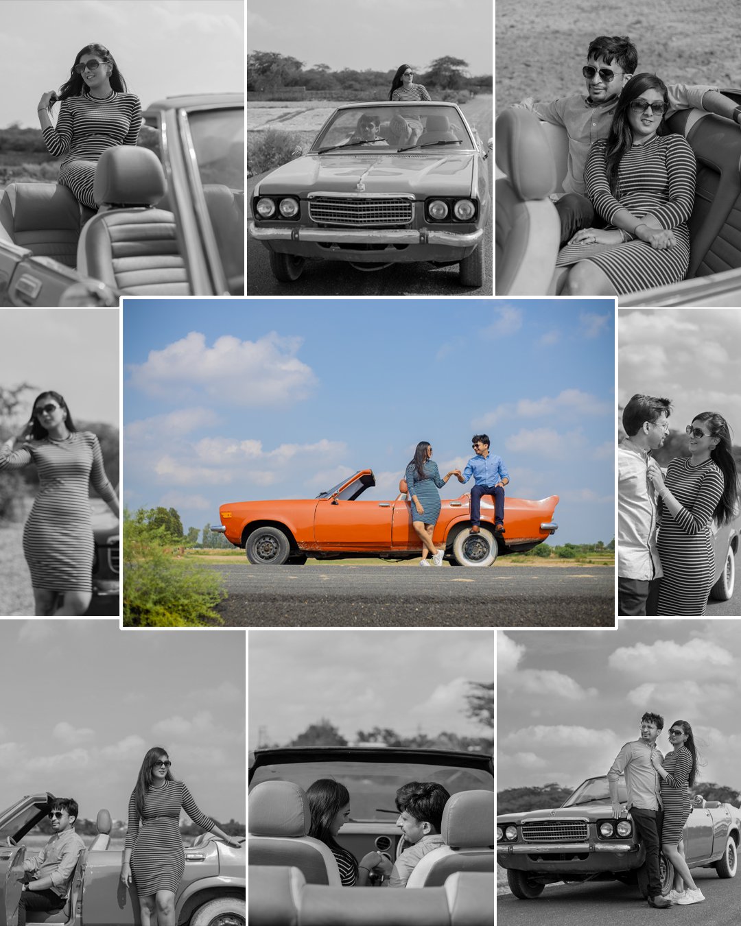 Luxury Pre Wedding Car Shoot
